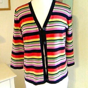 Jones New York Signature Striped Sweater